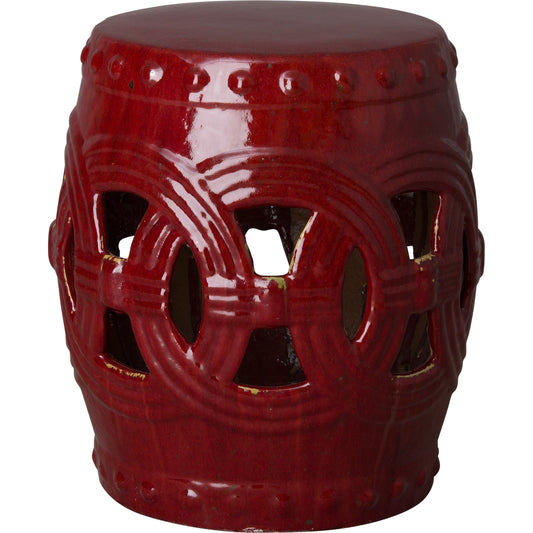 Eternity Garden Stool/Table by Emissary USA. Made from ceramic in a eclectic & global style.