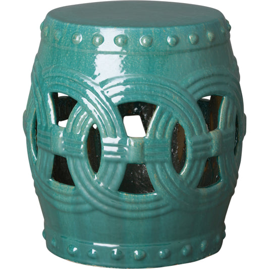 Eternity Garden Stool/Table by Emissary USA. Made from ceramic in a eclectic & global style.