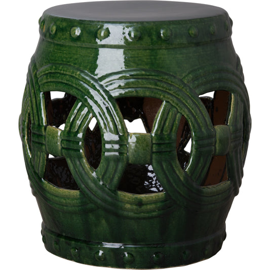 Eternity Garden Stool/Table by Emissary USA. Made from ceramic in a eclectic & global style.