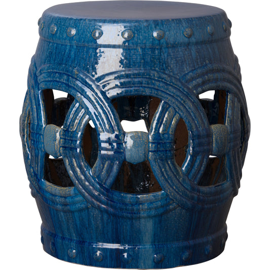 Eternity Garden Stool/Table by Emissary USA. Made from ceramic in a eclectic & global style.