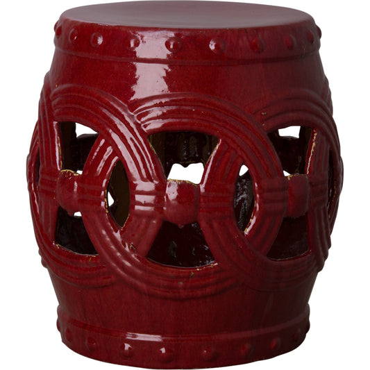 Eternity Garden Stool/Table by Emissary USA. Made from ceramic in a eclectic & global style.