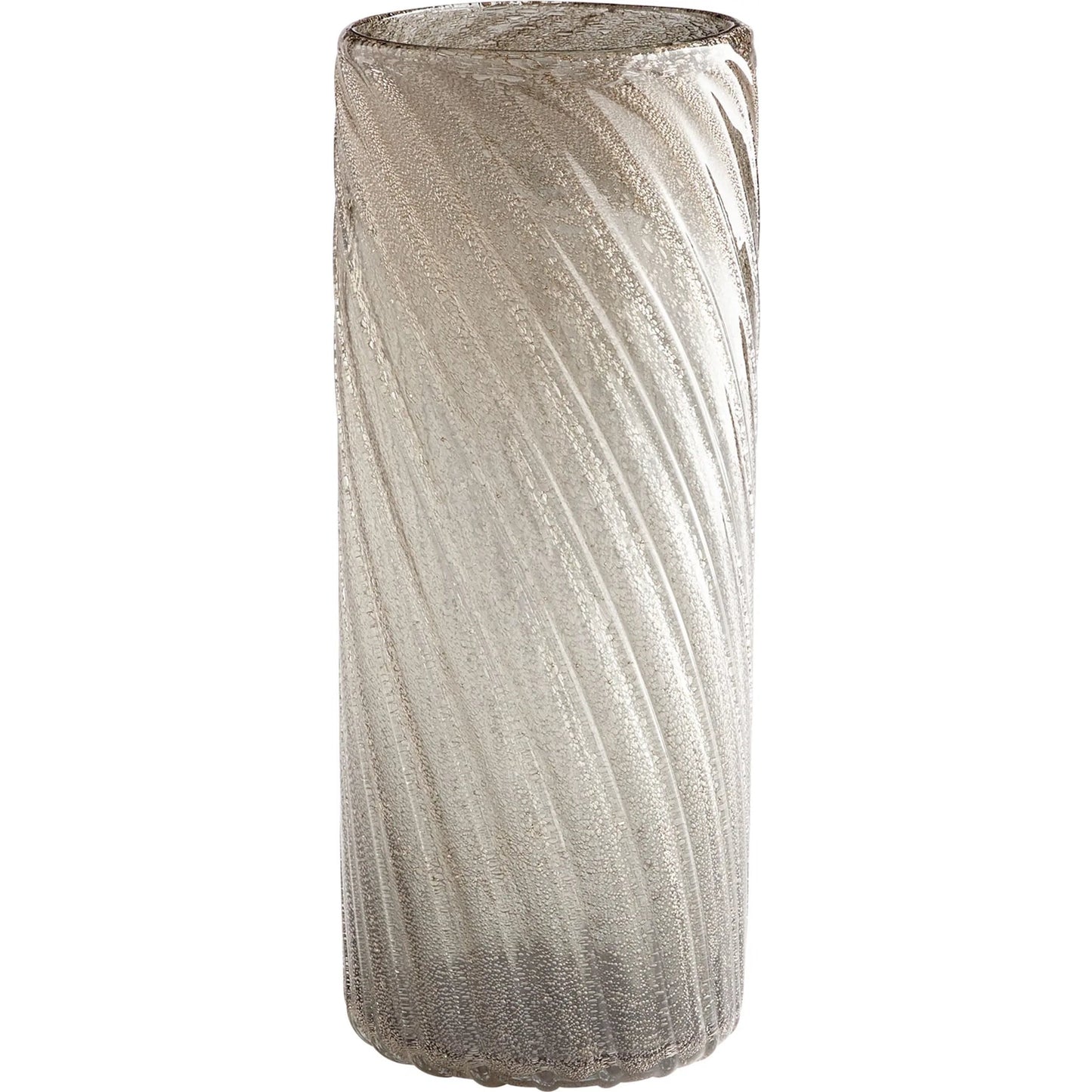 004 S-254344 | Primary Silo | Alexis Vase by Cyan Design in almond gold. Made from glass in a modern style.