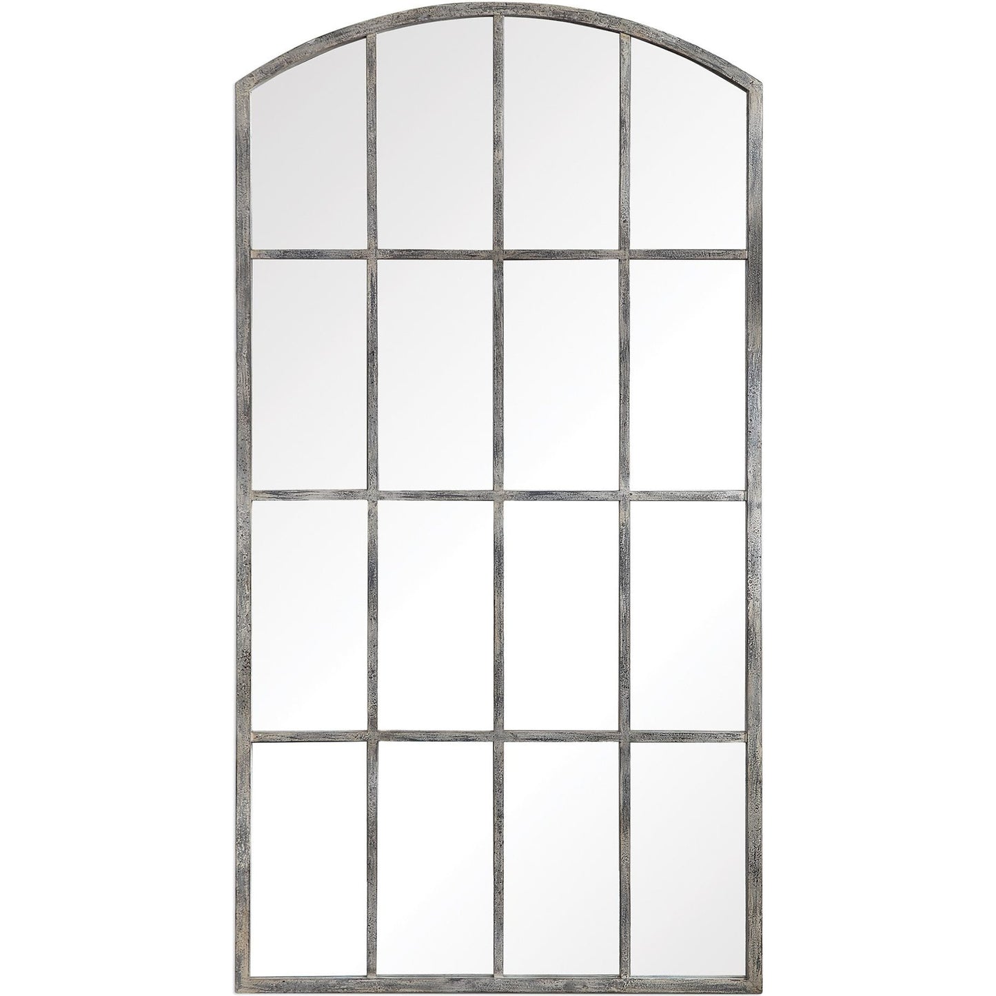 001 S-343715 | Additional Silo | Amiel Ivory Arched Mirror by Uttermost. Made from metal, glass, mdf in a cottage & farmhouse style.