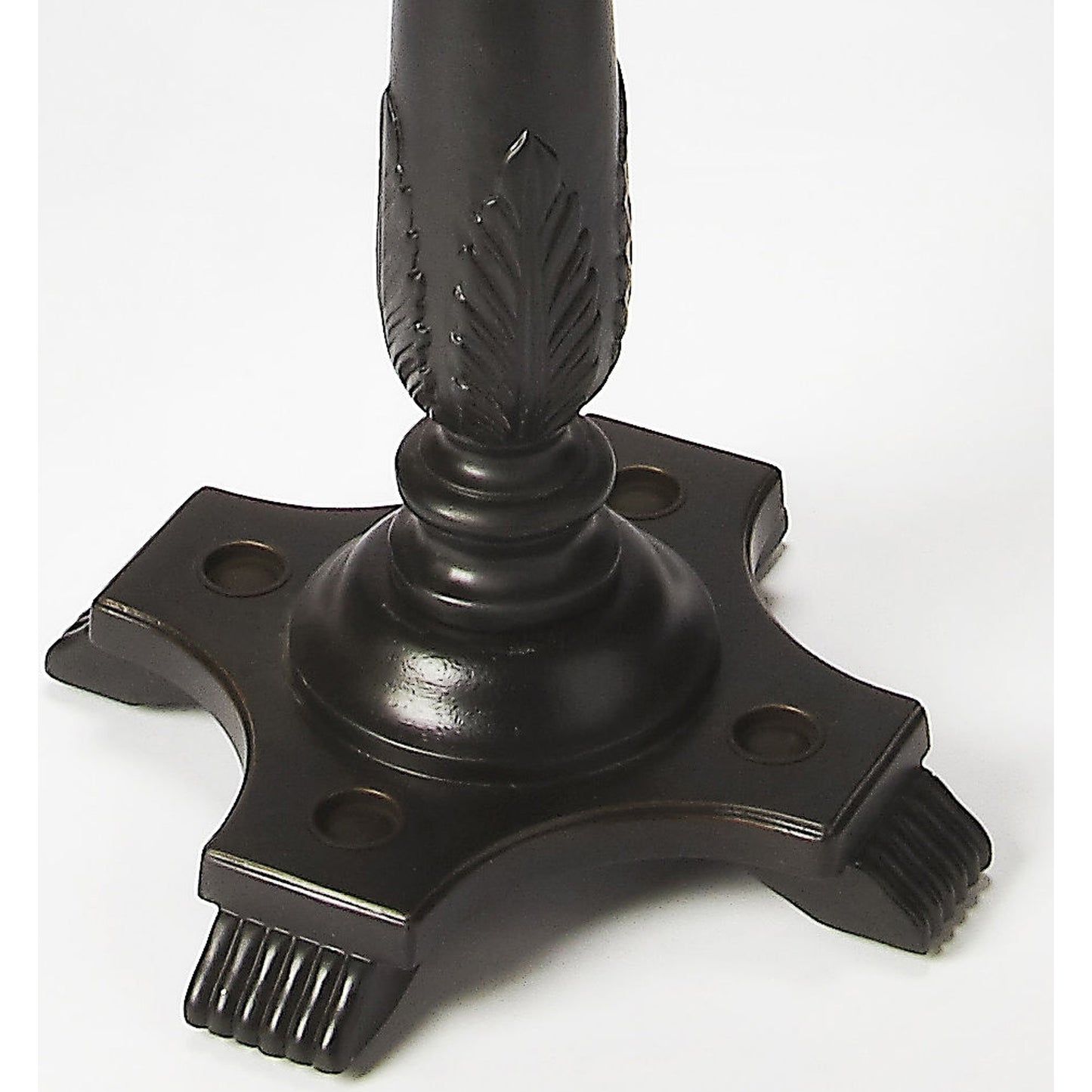 009 O-BUTLER-971111 | Additional Silo | Laird Costumer by Butler Specialty Company. Made from rubberwood solids, antique brass plated hooks in a traditional style.