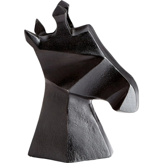 Jeffery Sculpture by Cyan Design in bronze. Made from aluminum in a modern style.