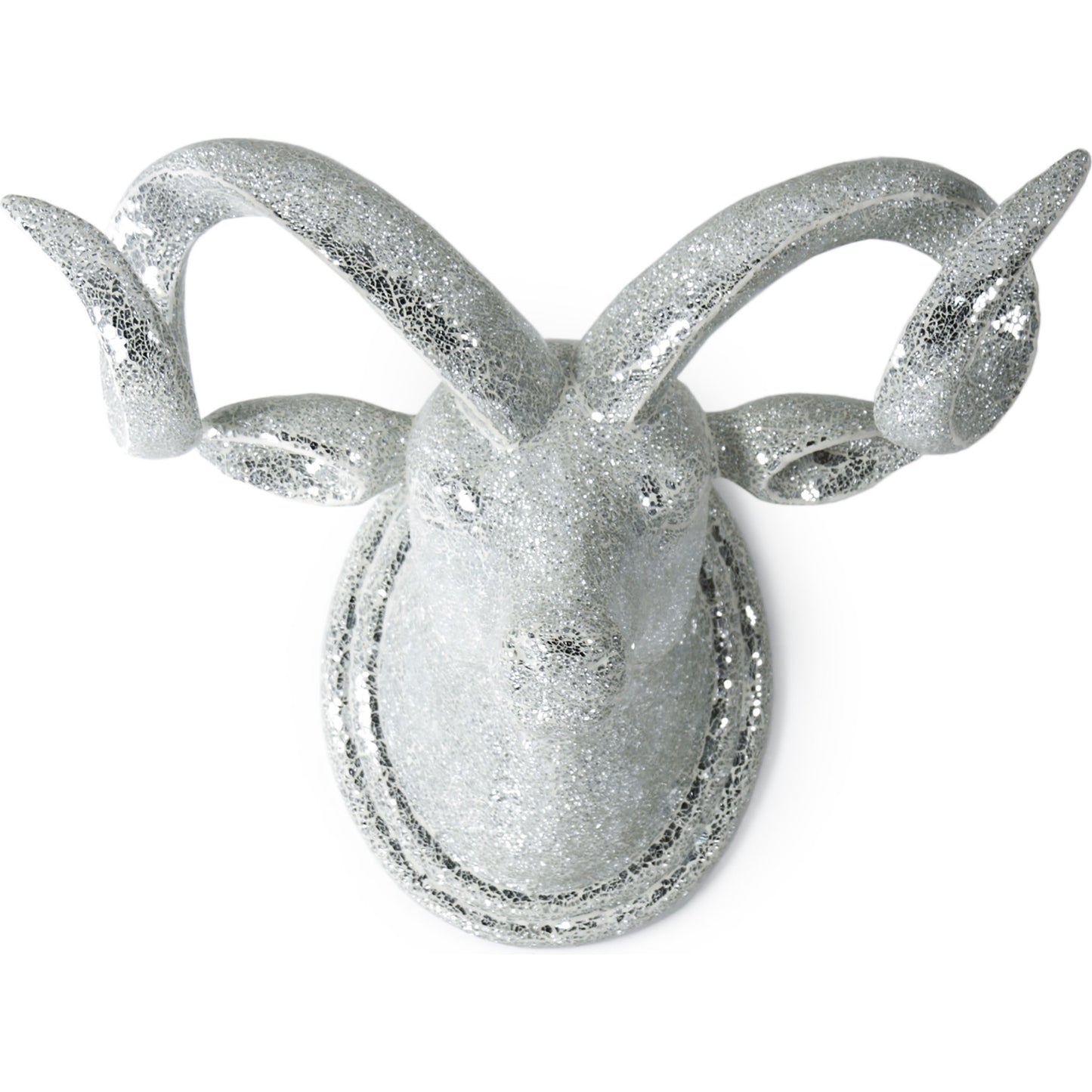 002 S-336793 | Additional Silo | Bull Head Wall Art by Zentique in reflective and fiberglass. Made from fiberglass in a rustic style.