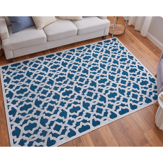 Saphir Mira Geometric Rug - 3495F by Feizy. Made from viscose, polyester in a unique style.