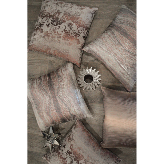 Isotope Pillow by DV Kap Home in heather. Made from 60% viscose, 40% polyester in a eclectic & global style.