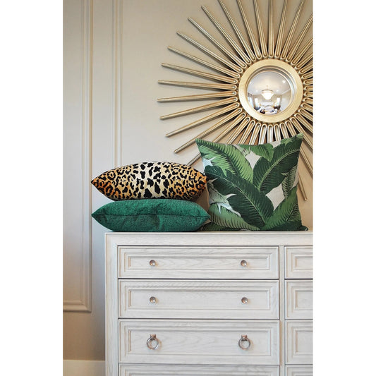 Jamil Pillow by DV Kap Home in orange. Made from 100% cotton in a eclectic & global style.