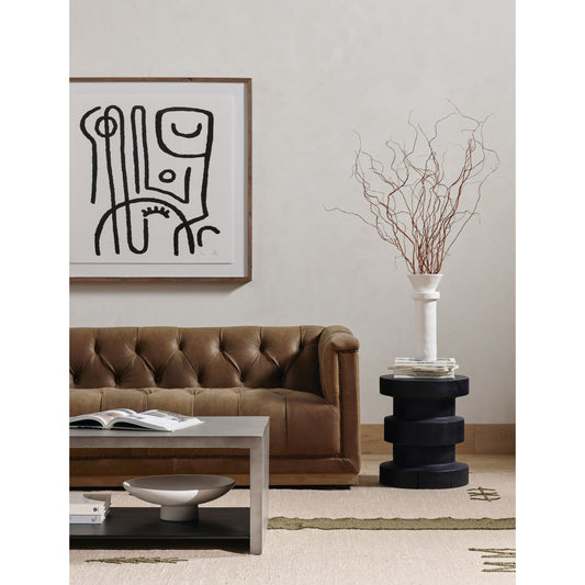 Inez End Table by Four Hands. Made from solid pine in a eclectic & global style.