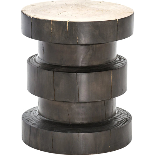 Inez End Table by Four Hands. Made from solid pine in a eclectic & global style.