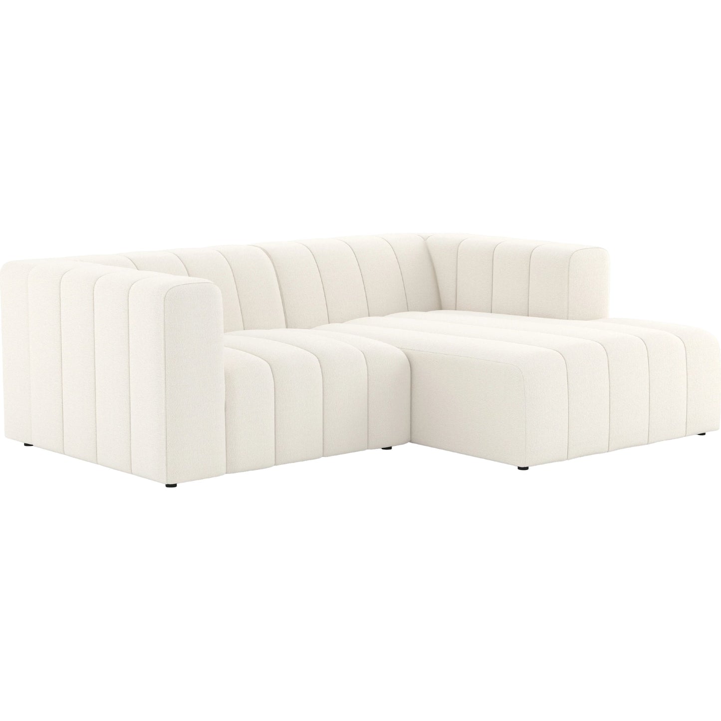 011 SI-1797774 | Additional Silo | Langham Channeled 2-Piece Sectional by Four Hands. Made from unique in a modern style.