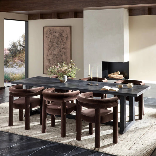 Otto Dining Table by Four Hands. Made from solid pine in a cottage & farmhouse style.