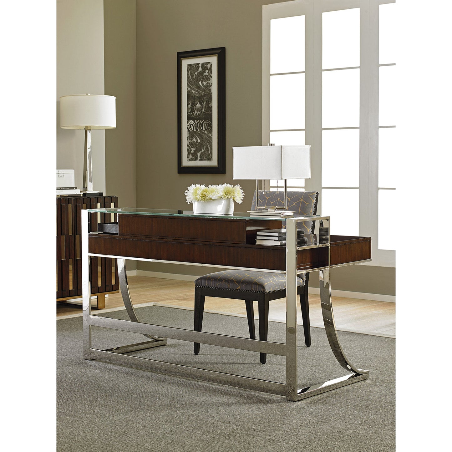 009 SR-835821 | Lifestyle | Andrea Writing Desk by Sligh. Made from unique in a modern style.
