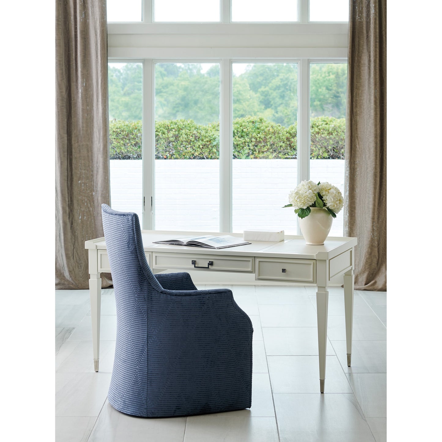004 SI-1770830 | Lifestyle | Fremont Writing Desk by Sligh in ivory. Made from unique in a transitional style.
