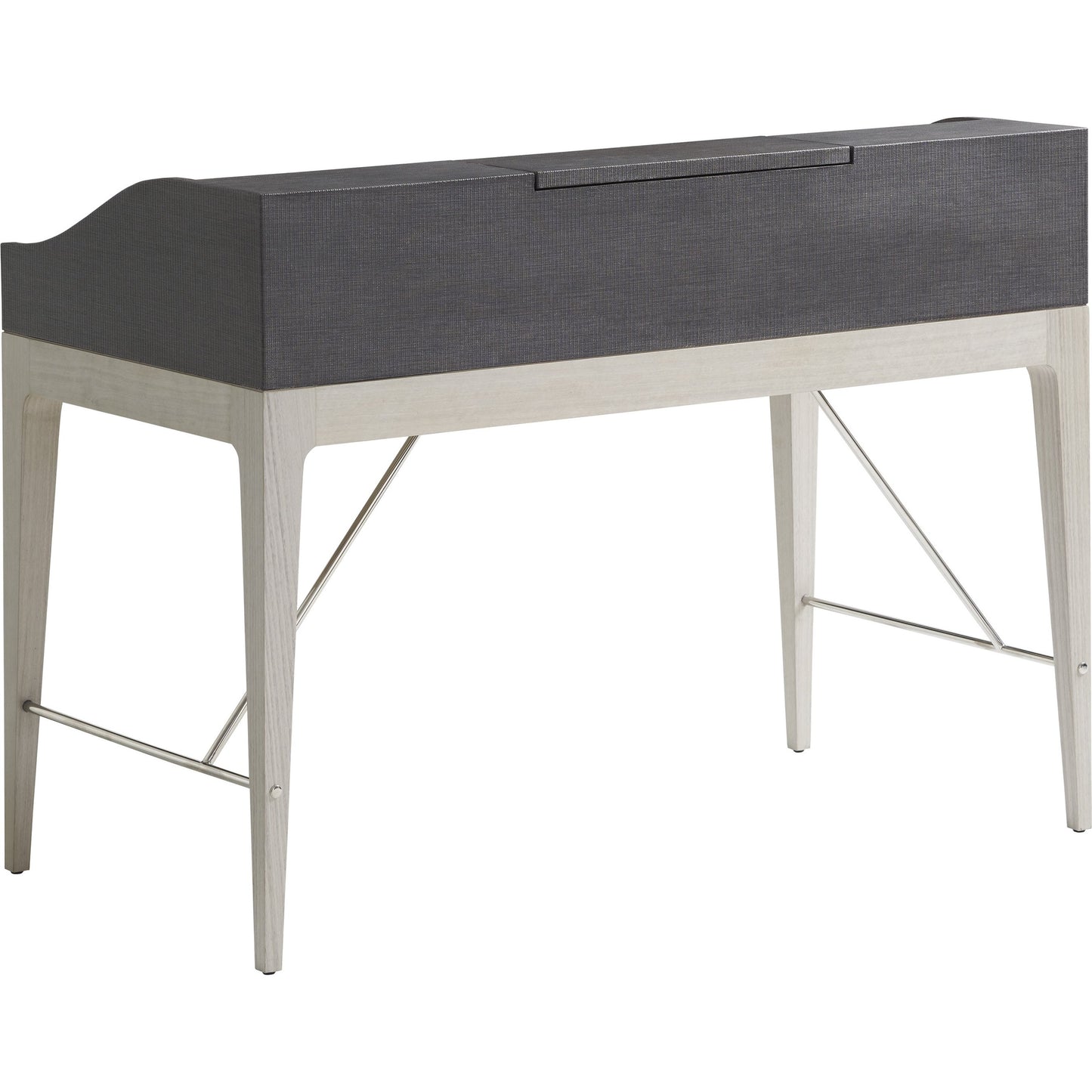 002 SI-1770817 | Additional Silo | Anthology Writing Desk by Sligh in slate gray. Made from unique in a transitional style.