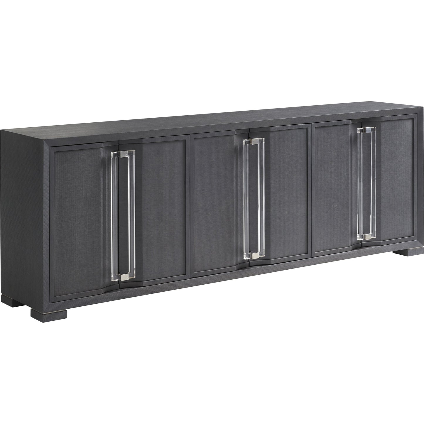 001 SI-1770815 | Additional Silo | Anthology Media Console by Sligh in slate gray. Made from unique in a modern style.