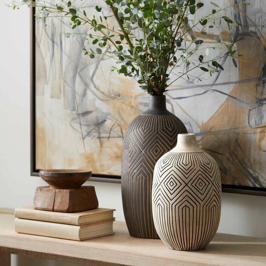 Valparaiso Sculpture by Cyan Design in walnut. Made from wood in a eclectic & global style.