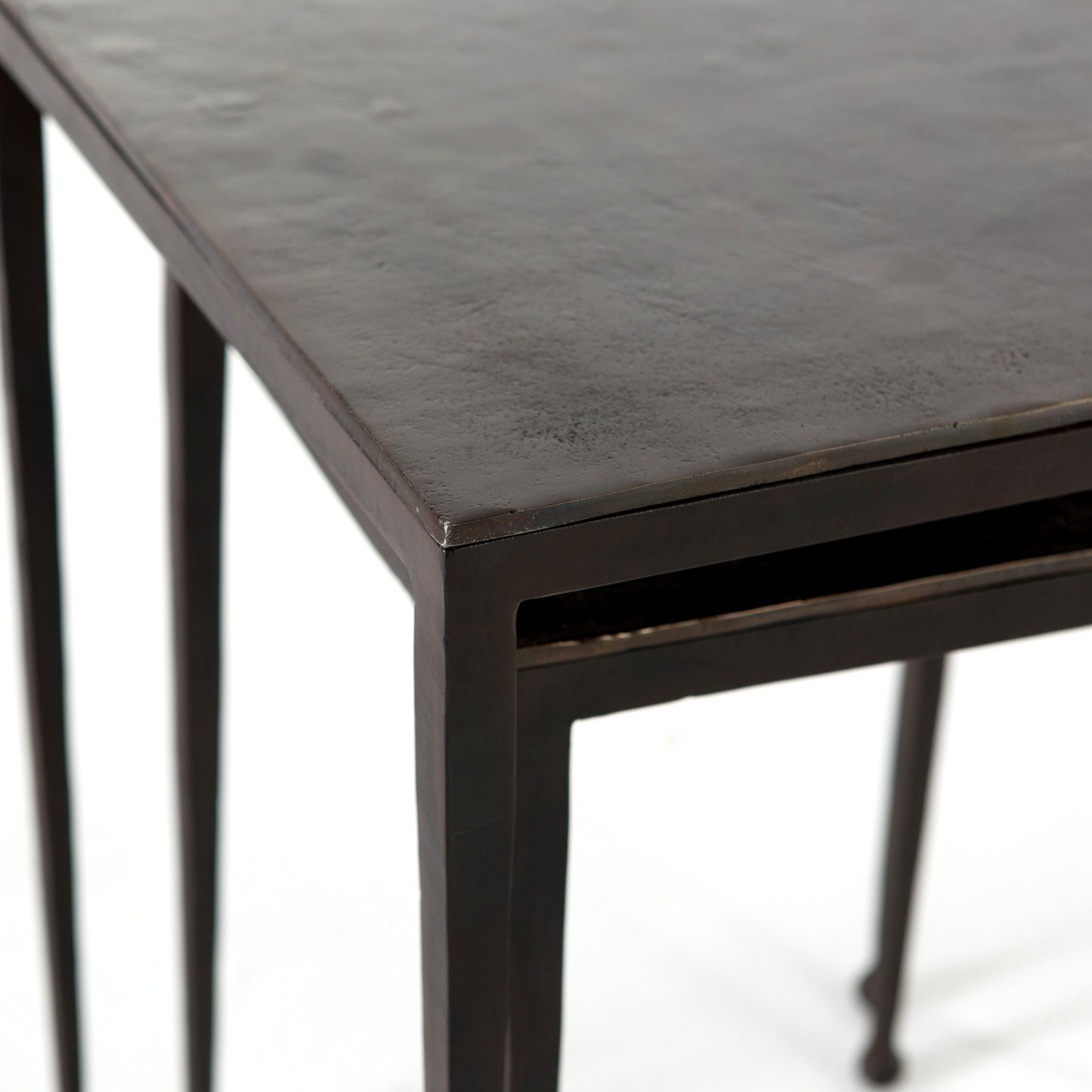 004 SI-1798131 | Additional Silo | Dalston Nesting End Table by Four Hands in antique brown, antique rust and antique rust. Made from aluminum, iron in a modern style.