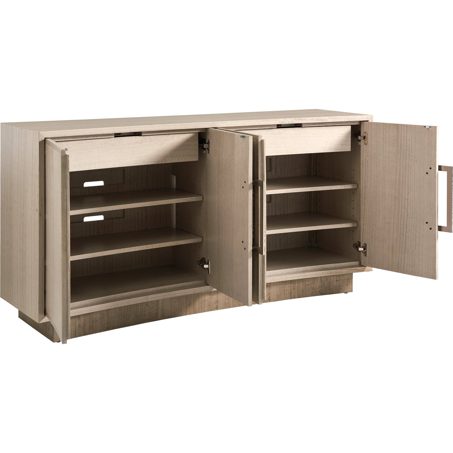 002 SI-1962781 | Additional Silo | Donovan Media Console by Sligh in dove gray. Made from unique in a modern style.
