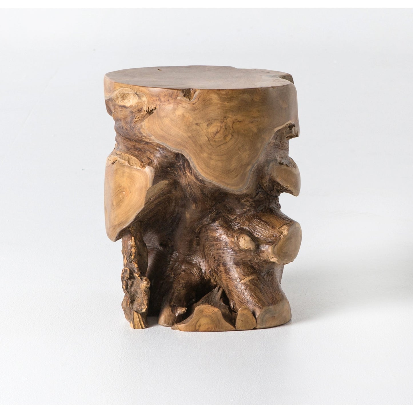 012 SI-1977847 | Additional Silo | Teak Stool by Four Hands. Made from solid teak in a modern style.