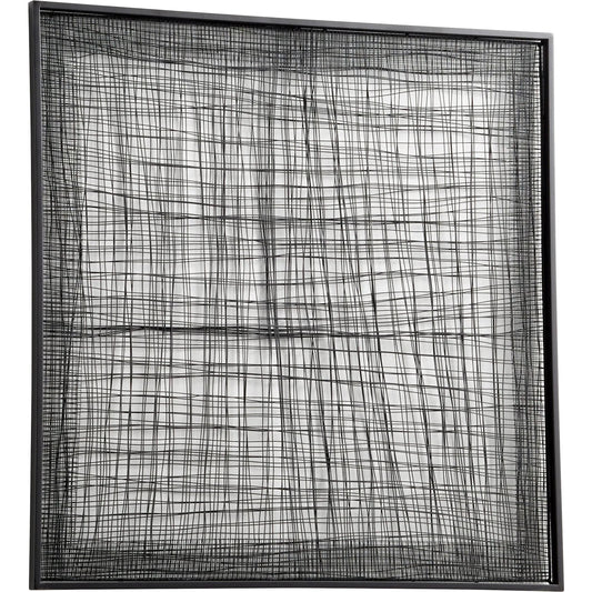 Belham Wall Decor by Cyan Design in graphite. Made from iron in a modern style.