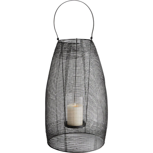 Gauze Candleholder by Cyan Design. Made from iron, glass in a cottage & farmhouse style.