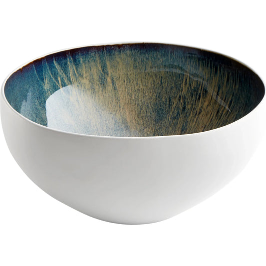 Android Bowl by Cyan Design in white, oyster. Made from ceramic in a eclectic & global style.