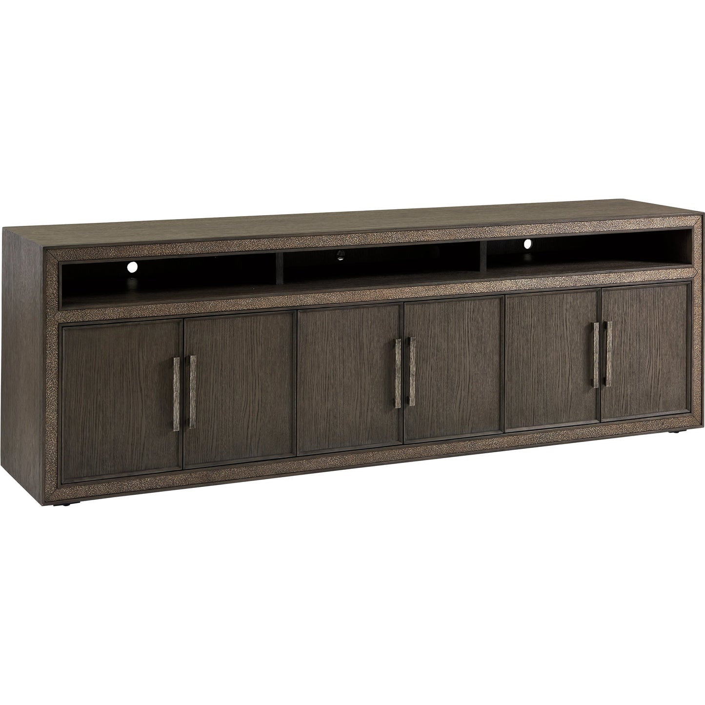 001 SI-1962786 | Additional Silo | Hampton Long Media Console by Sligh in graphite. Made from unique in a traditional style.