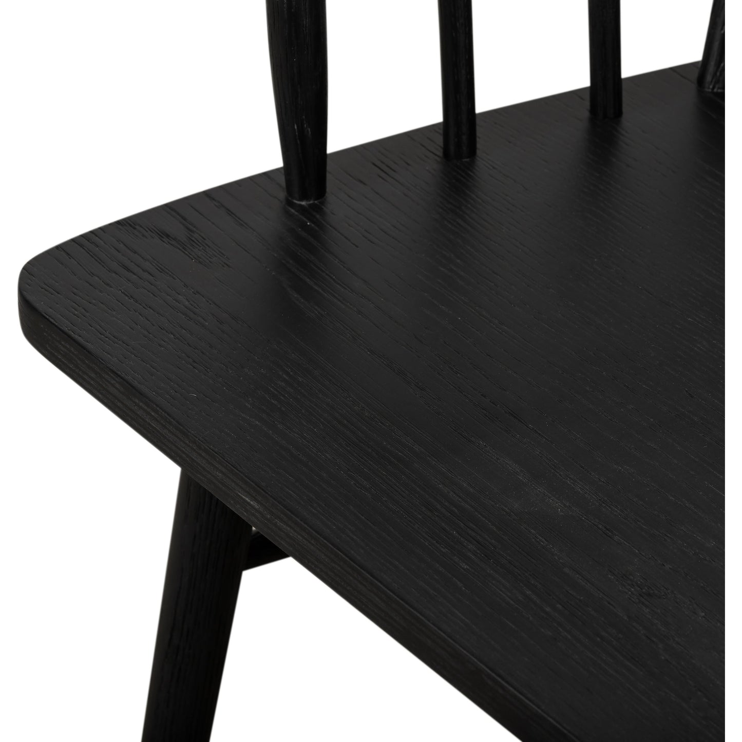010 SI-1901548 | Additional Silo | Aspen Large Bench by Four Hands in black oak. Made from solid oak, oak veneer in a cottage & farmhouse style.