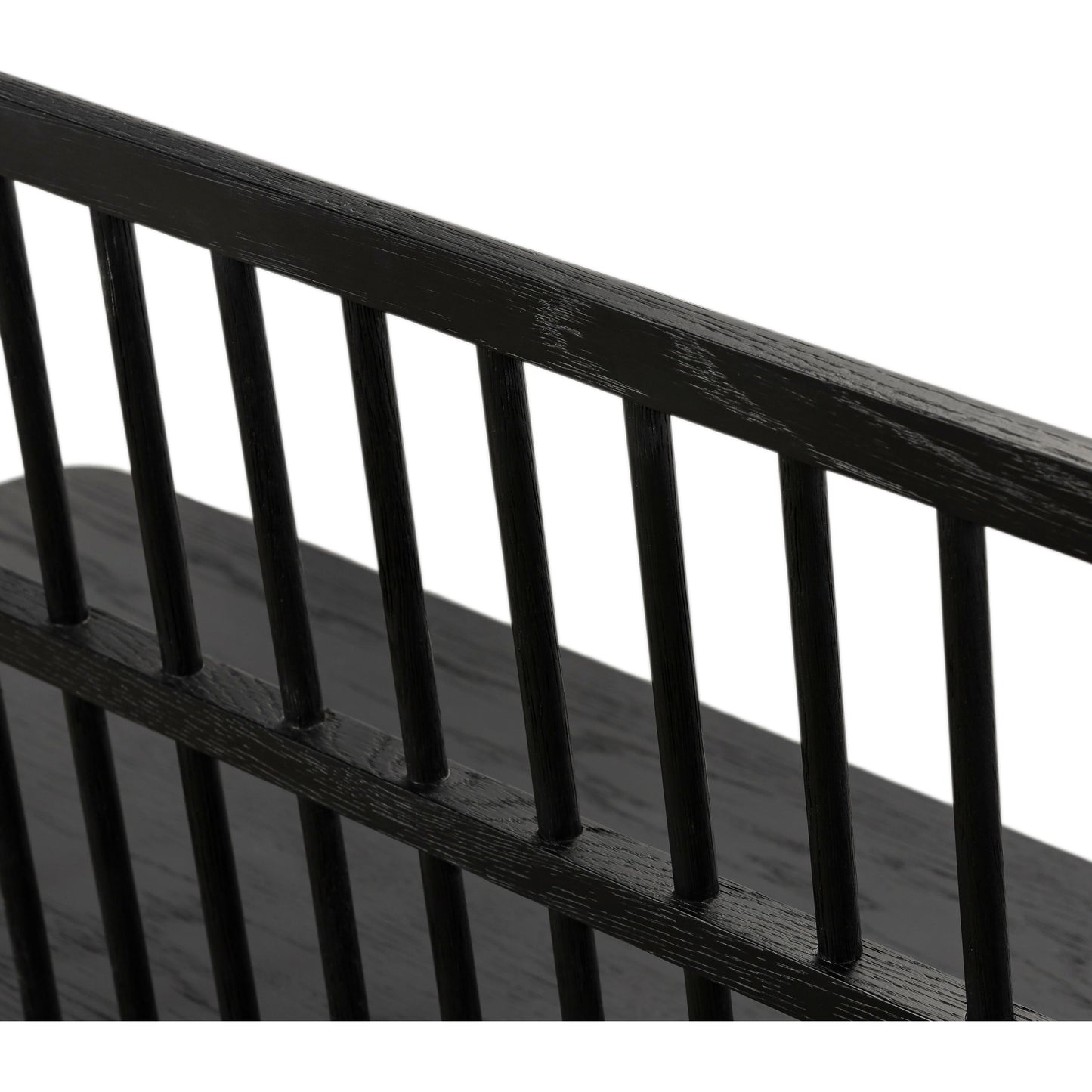 012 SI-1901548 | Additional Silo | Aspen Large Bench by Four Hands in black oak. Made from solid oak, oak veneer in a cottage & farmhouse style.