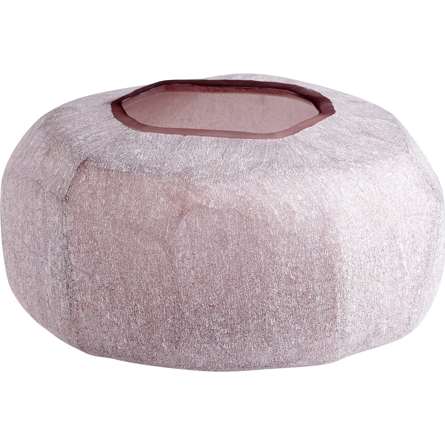 001 SR-745617 | Primary Silo | Vervain Vase by Cyan Design in textured plum. Made from glass in a eclectic & global style.