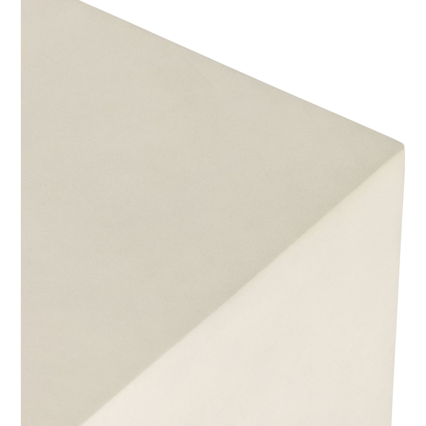 007 SI-1902505 | Additional Silo | Parish Outdoor End Table by Four Hands in white. Made from concrete in a transitional style.