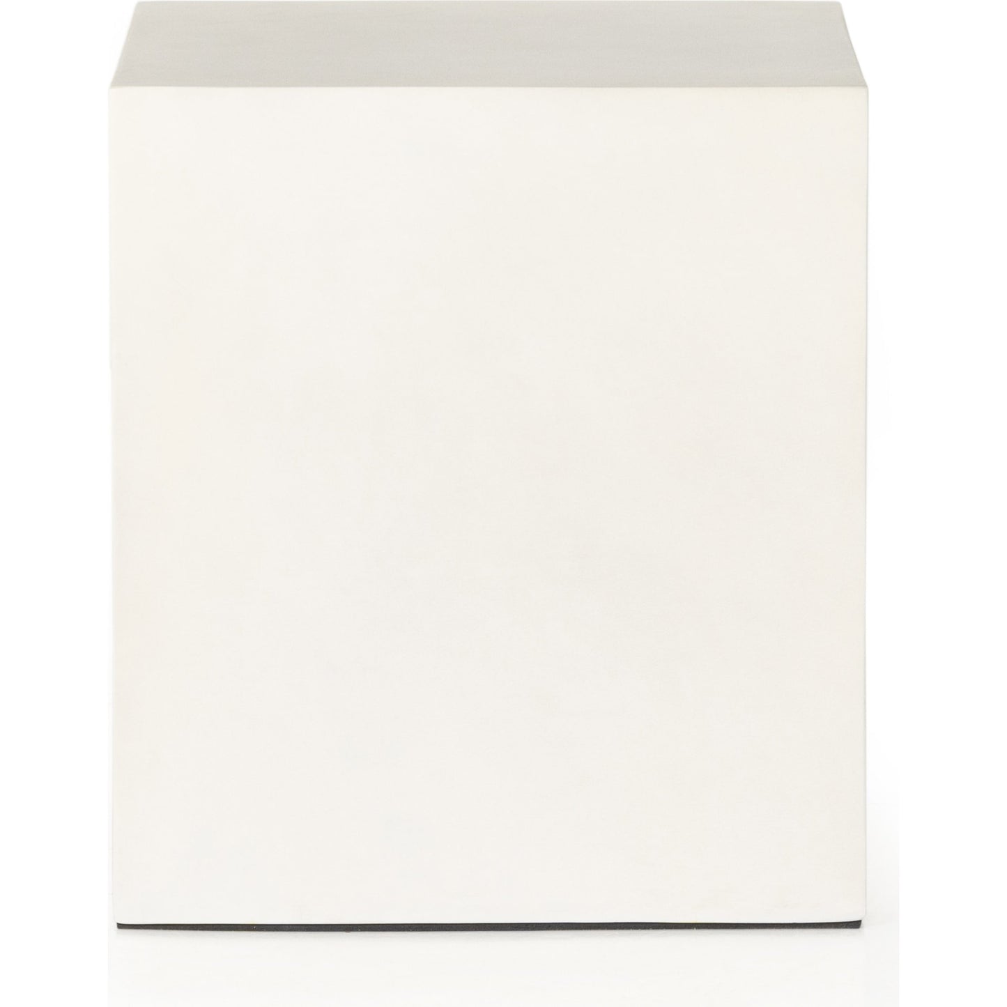 004 SI-1902505 | Additional Silo | Parish Outdoor End Table by Four Hands in white. Made from concrete in a transitional style.