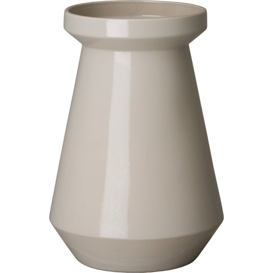 Vic Vase by Emissary USA in gray. Made from unique in a modern style.