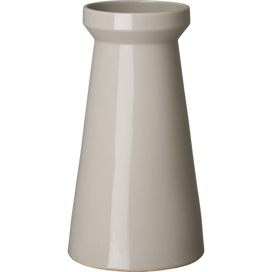 Vic Vase by Emissary USA in gray. Made from unique in a modern style.