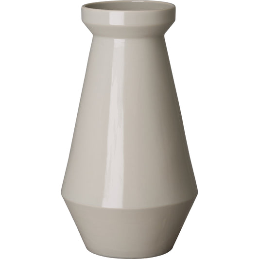 Vic Vase by Emissary USA in gray. Made from unique in a modern style.