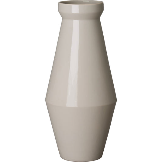 Vic Vase by Emissary USA in gray. Made from unique in a modern style.