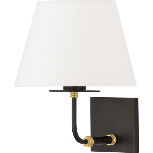 001 SI-2472410 | Primary Silo | Crown Heights Wall Sconce by Hudson Valley in aged brass, distressed bronze. Made from unique in a transitional style.