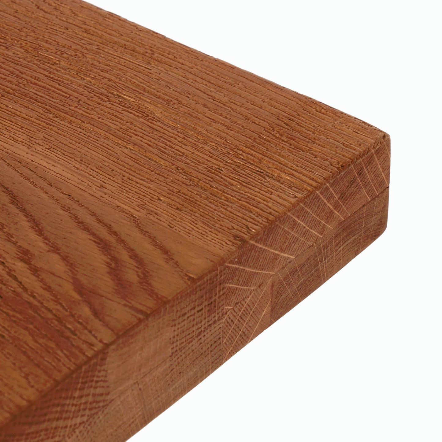 014 SI-1902540 | Closeup | Erie Bar Table by Four Hands in dark smoked oak. Made from solid oak in a rustic style.