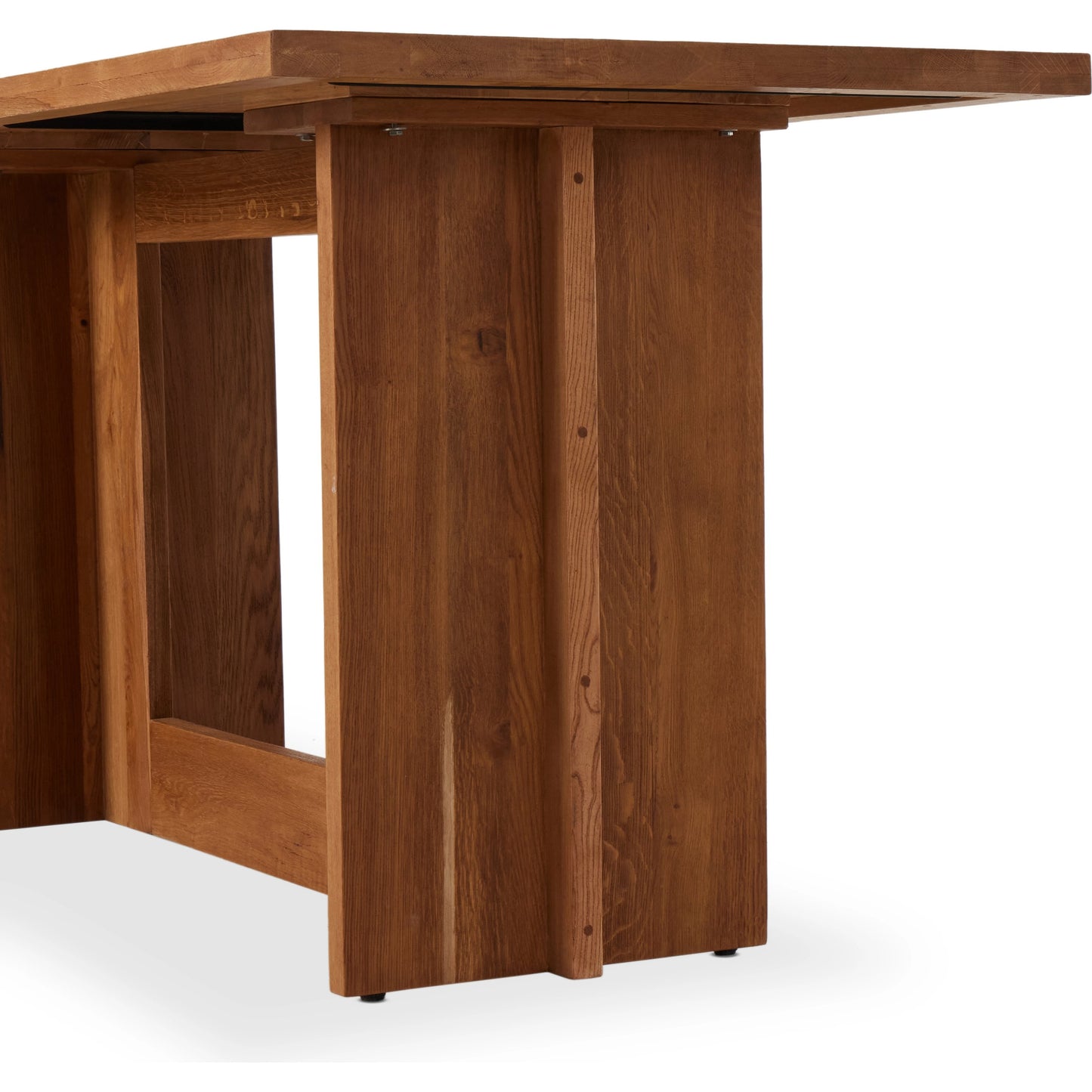 006 SI-1902540 | Additional Silo | Erie Bar Table by Four Hands in dark smoked oak. Made from solid oak in a rustic style.