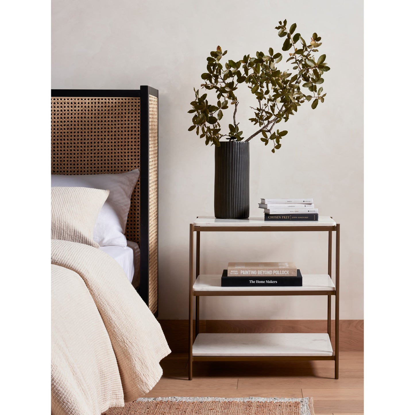 038 SI-1797453 | Lifestyle | Felix Nightstand by Four Hands. Made from unique in a transitional style.