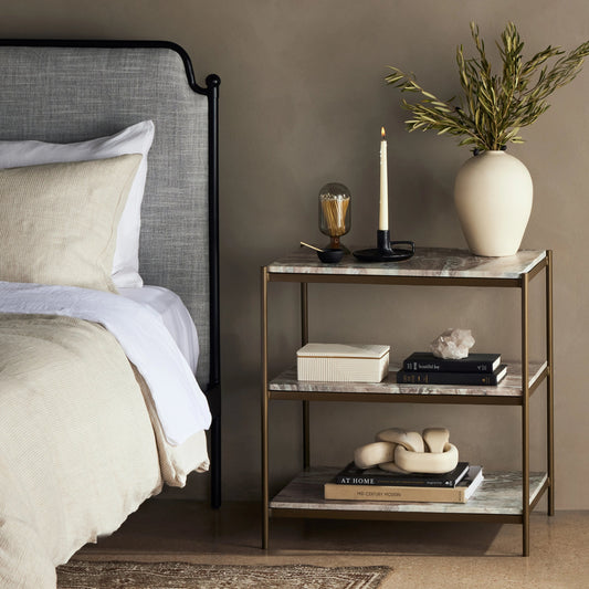 Felix Nightstand by Four Hands. Made from unique in a transitional style.