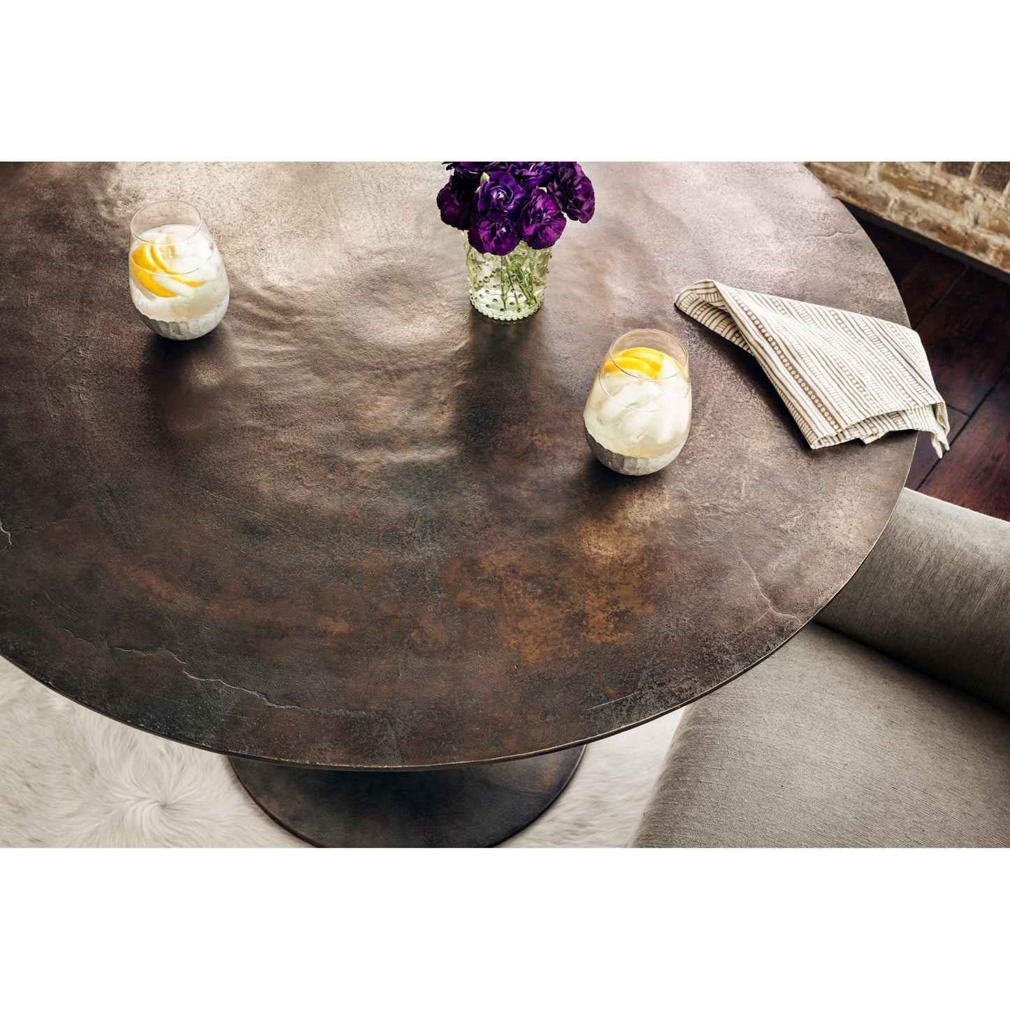008 SI-1797479 | Additional Silo | Simone Bistro Table by Four Hands. Made from aluminum in a modern style.