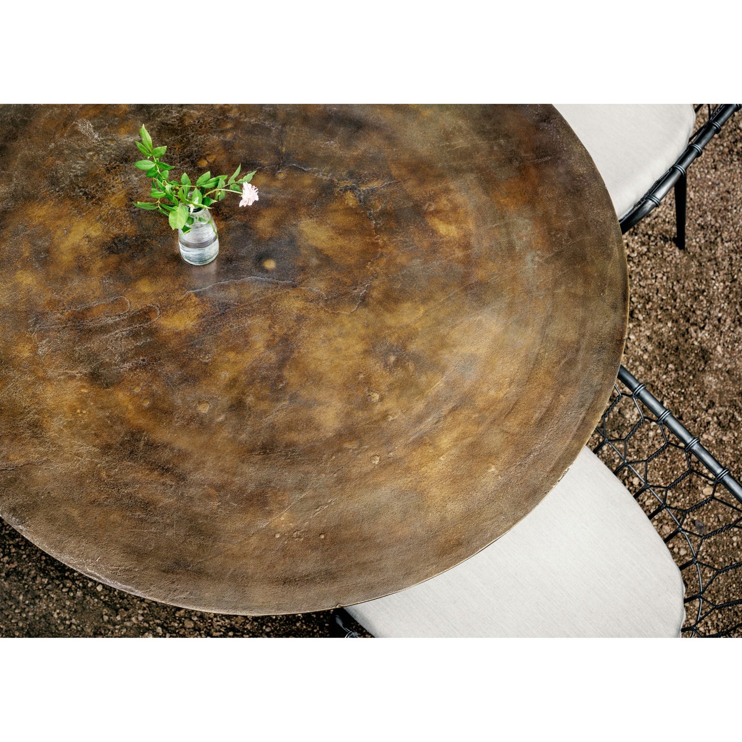 014 SI-1797479 | Additional Silo | Simone Bistro Table by Four Hands. Made from aluminum in a modern style.