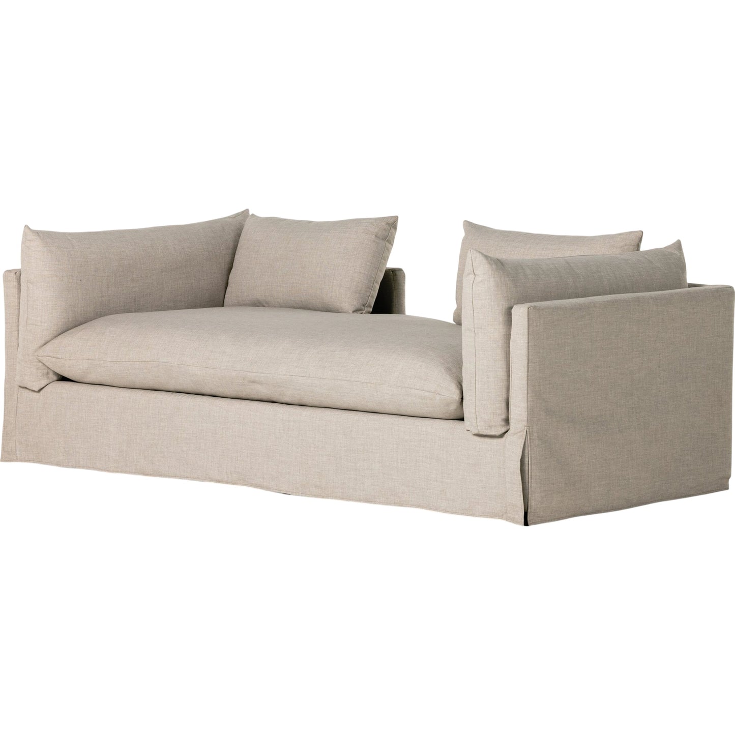 002 SI-1901576 | Primary Silo | Habitat Slipcover Chaise by Four Hands. Made from unique in a modern style.