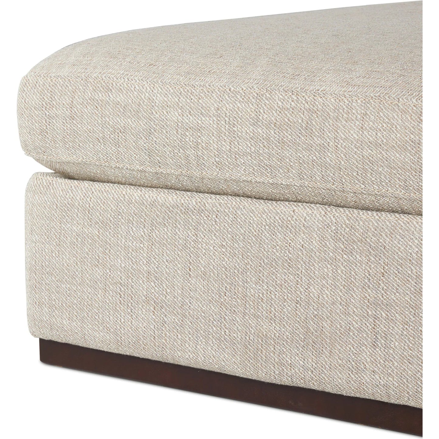 016 SI-2320026 | Closeup | Colt Sectional Ottoman by Four Hands. Made from unique in a modern style.