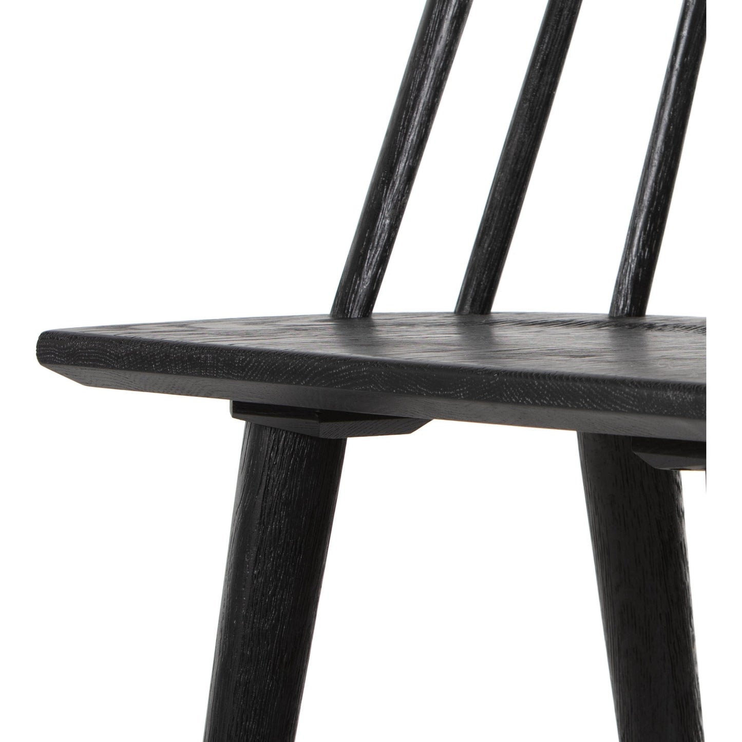 018 SI-1901880 | Closeup | Lewis Windsor Counter Stool by Four Hands. Made from unique in a transitional style.
