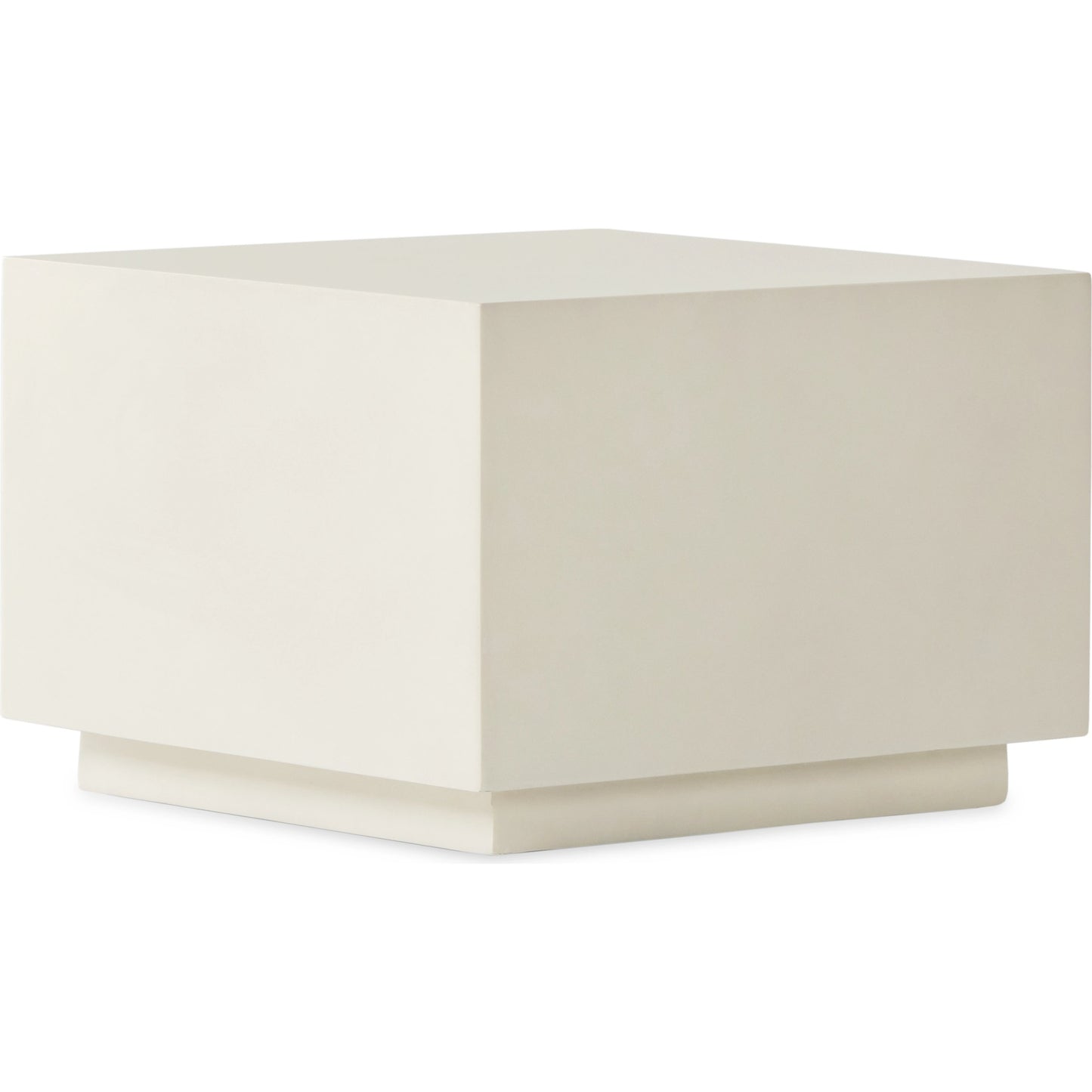 001 SI-1977672 | Additional Silo | Parish Concrete Cube by Four Hands in white concrete. Made from concrete in a modern style.