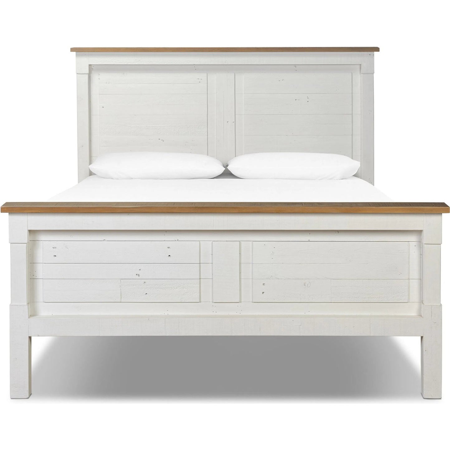 002 SI-2334526 | Additional Silo | Cintra Bed by Four Hands in limestone white. Made from solid mixed reclaimed wood in a unique style.
